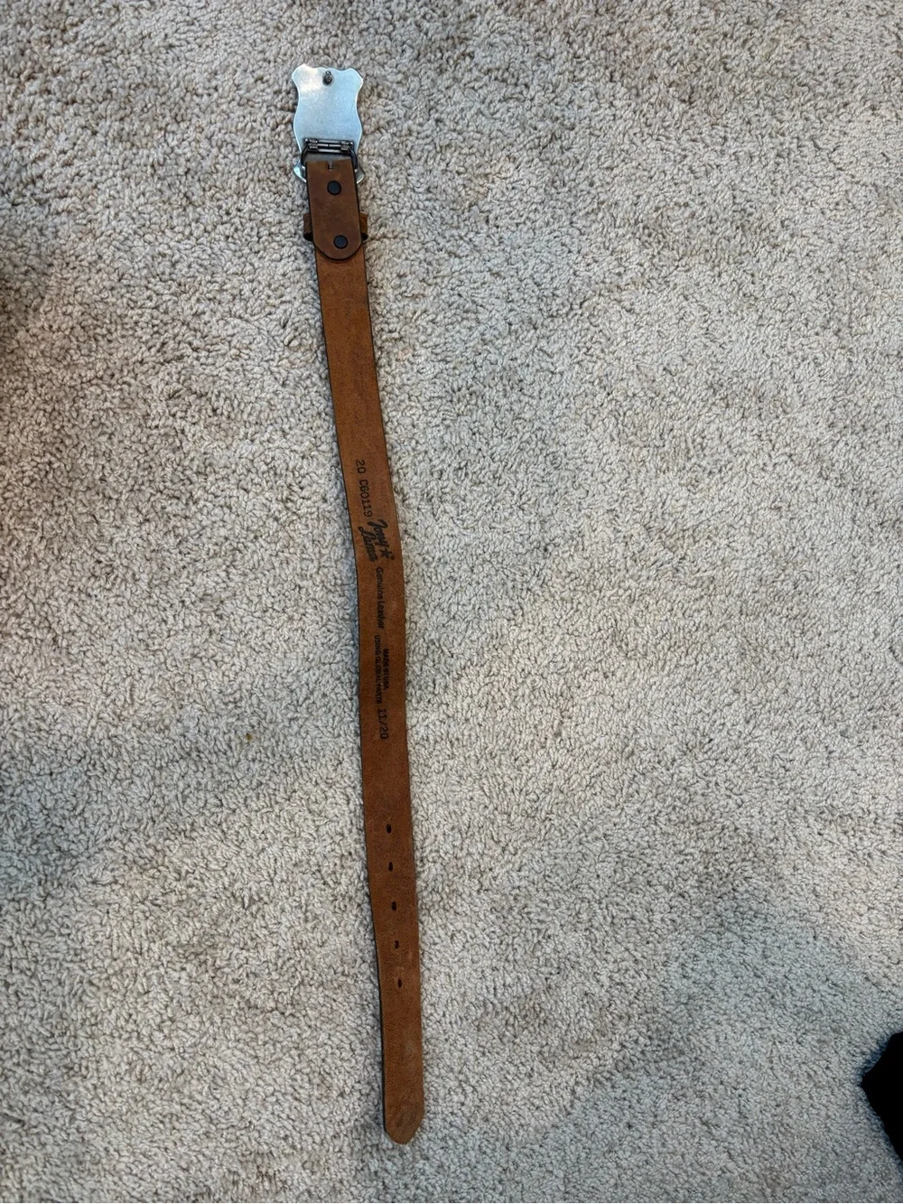 Tony lama toddler belt